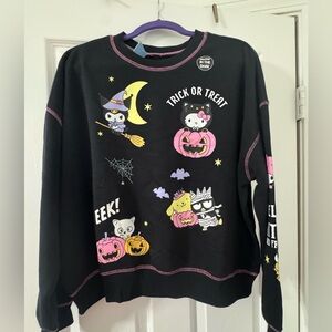 Hello Kitty Black Halloween Sweatshirt